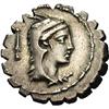 Image 1 : Ancients Roman L. Papius. 79 B.C. AR denarius
