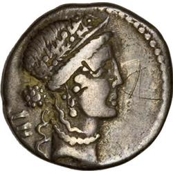 Ancients Roman Julius Caesar. 48-47 B.C. AR