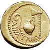 Image 2 : Ancients Roman Julius Caesar. 46 B.C. AV aureus