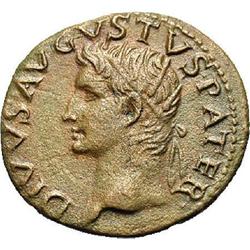 Ancients Roman Divus Augustus. 27 B.C.-A.D. 14.