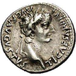 Ancients Roman Tiberius. A.D. 14-37. AR denarius