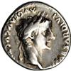 Image 1 : Ancients Roman Tiberius. A.D. 14-37. AR denarius