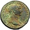 Image 1 : Ancients Roman Trajan. A.D. 98-117. Æ sestertius