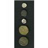 Image 2 : Ancients Lot of five miscellaneous Greek coins.
