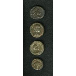 Ancients Lot of four Potin tetradrachms from