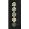 Image 2 : Ancients Lot of five denarii of M. Furius L. f.