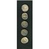 Image 2 : Ancients Lot of five Republican denarii.