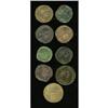 Image 1 : Ancients Lot of nine Roman Imperial sestertii.