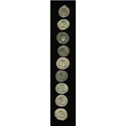 Ancients Lot of nine Roman Imperial double