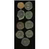 Image 1 : Ancients Lot of nine anonymous Byzantine folles.