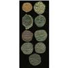 Image 2 : Ancients Lot of nine anonymous Byzantine folles.