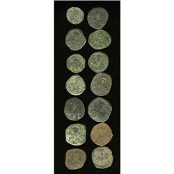 Ancients Lot of fourteen Byzantine anonymous