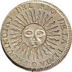 Argentina Rio de la Plata Real 1815-F PTS, KM2,