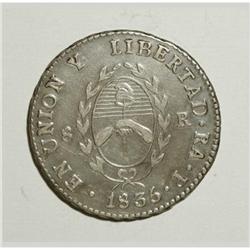Argentina Republic 8 Reales 1835RA-P,