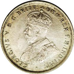 Australia George V Florin 1912, KM27, bold
