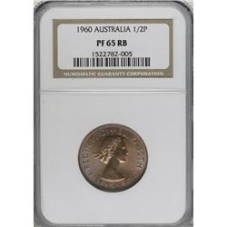 Australia Elizabeth II Halfpenny 1960, KM61,