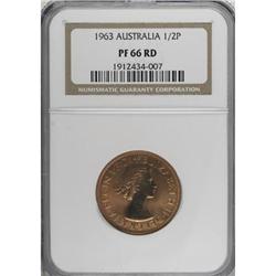 Australia Elizabeth II Halfpenny 1963, KM61,