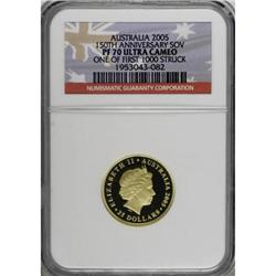 Australia Elizabeth II gold $25-Sovereign 2005,