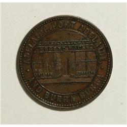 Australia Crocker & Hamilton Halfpenny Token