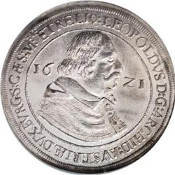 Austria Archduke Leopold Taler 1621 Ensisheim,