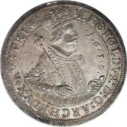 Austria Archduke Leopold Taler 1630/27 Hall,