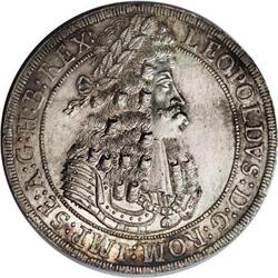 Austria Leopold the Hogmouth Taler 1696/5 Hall,