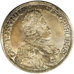 Austria Charles VI Taler 1716 Hall, KM-A692,