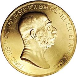 Austria Franz Joseph I gold 100 Corona 1908,