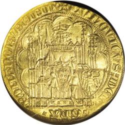 Belgium Brabant. Louis of Bavaria gold Chaise