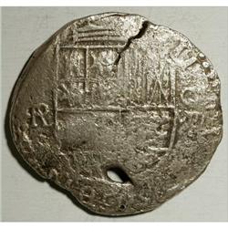 Bolivia Felipe III cob 8 Reales 1618-RAL, KM10,