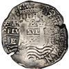 Image 1 : Bolivia Felipe IV cob 8 Reales 1652-E,