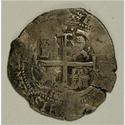 Bolivia Felipe IV cob 8 Reales 1660-E, KM21,