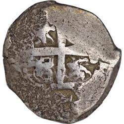 Bolivia Carlos III cob 8 Reales 1770-V, KM45,