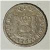 Image 2 : Bolivia Carlos III Pillar 1/2 Real 1767-JR,