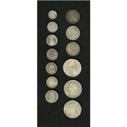 Bolivia Republic Early Silver Minors Collection,