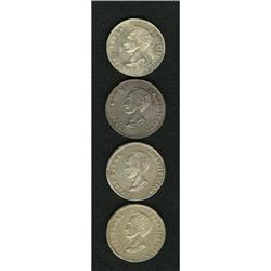 Bolivia Republic 8 Soles Foursome, KM109, bare