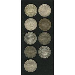 Brazil Joao Prince Regent 960 Reis Collection,
