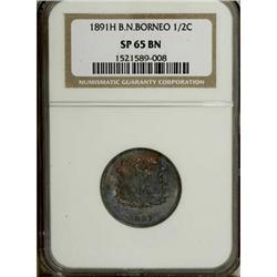 British North Borneo British Colonial 1/2 Cent
