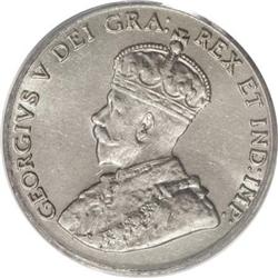 Canada George V 5 Cents 1926 Far 6, KM29, MS62