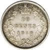 Image 2 : Canada Victoria 10 Cents 1870 Wide 0, KM3,