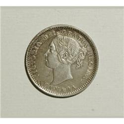 Canada Victoria 10 Cents 1886, KM3, large