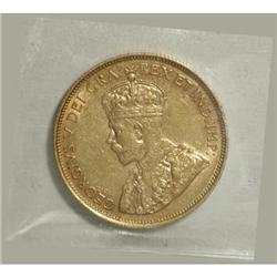 Canada George V gold 10 Dollars 1912, KM27, XF45