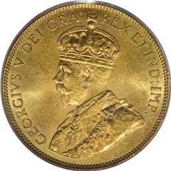 Canada George V gold 10 Dollars 1913, KM27, MS63