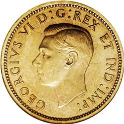 Canada George VI Pattern Cent 1937, KM-TS5,