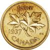 Image 2 : Canada George VI Pattern Cent 1937, KM-TS5,