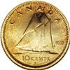 Image 2 : Canada George VI Pattern 10 Cents 1937, KM-TS7,