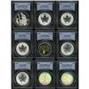 Image 1 : Canada Modern Canadian Issues, nine coins in