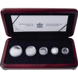 Canada Elizabeth II Platinum Maple Leaf Five