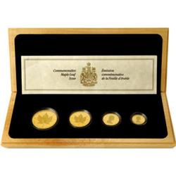 Canada Elizabeth II Gold Proof Four-piece Maple
