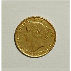 Canada Newfoundland Victoria gold 2 Dollars